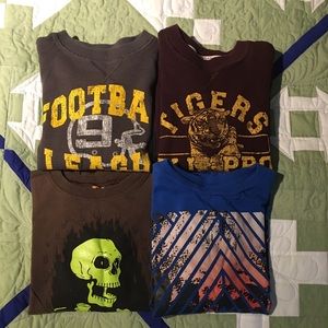 Boys long sleeve T-shirt bundle